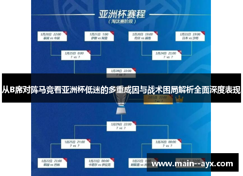 从B席对阵马竞看亚洲杯低迷的多重成因与战术困局解析全面深度表现